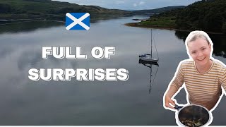 Delicious Scottish Mussels trying seafood in Loch Spelve  Ep 9 [upl. by Cruz]