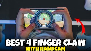 BEST 4 FINGER CLAW HANDCAM GAMEPLAY WITH CONTROL CODE💥BGMI TipsTricks Mew2 [upl. by Lamaaj]