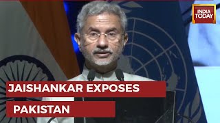 S Jaishankar Speech At UNSC AntiTerror Meet Day 2 Jaishankar Exposes Pakistans Terrorism [upl. by Ysabel]