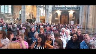 Rock Choir In St Marys church delayed by England Penalty shoot out with Switzerland Euros 2024 [upl. by Ennej]