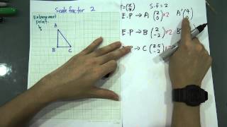 SPM  Modern Maths  Form 5  Transformation  Enlargement fully cover [upl. by Imac]