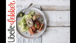 Sandra Bekkari vogelnestjes met courgetteslierten  Libelle Lekker [upl. by Haletky]