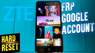 ZTE Blade V8 FRP GOOGLE ACCOUNT RESET [upl. by Zennas255]