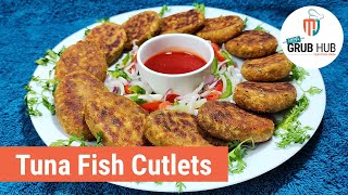 Tuna Fish Cutlets  How to make Fish Cutlets  Goan Style Fish Cutlets  Quick amp Easy Fish Cutlets [upl. by Dwinnell]