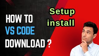 How to install VS code and setup coding learnpython programminglanguage vscode [upl. by Blackburn]