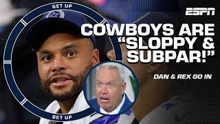 NEW LOW for the Dallas Cowboys 😮 SLOPPY UNDISCIPLINED SUBPAR TEAM  Dan Orlovsky  Get Up [upl. by Isborne254]