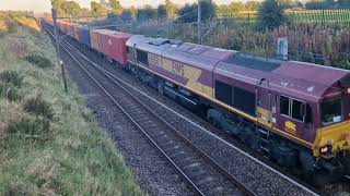 66158 heading North near Quintinshill Loops 17924 [upl. by Darline423]