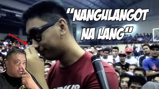 Loonie vs BLKD  Reaction Video  Tito Shernan SAYANG NAG CHOKE [upl. by Margery]