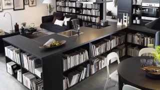 BILLY Bookcase Storage Ideas  IKEA Home Tour [upl. by Ecienahs]