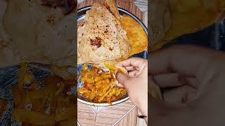 Shakar parathaaluparathayoutubeshorts food homeyoutubeindiatesty [upl. by Harned]