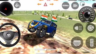 Dollar Song Modified Flying Mahindra Black Thar👿Indian Cars Simulator 3D Android Gameplay 302 [upl. by Iegres596]