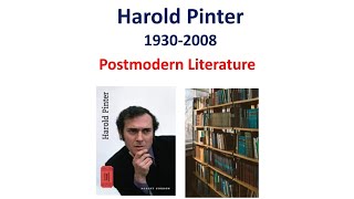 Harold Pinter Biography  Major Plays  Postmodern Literature  English Literature [upl. by Lehet461]