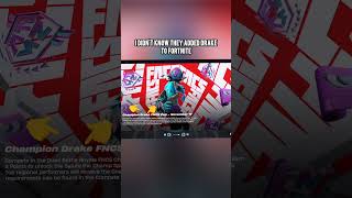 They added Drake to fortnite fortnite fortniteclips fortnitefunny [upl. by Pelagi]