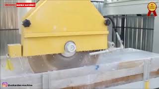 Mermer ve Granit Köprü Kesme MakinesiMarble and Granite Bridge Cutting Machine [upl. by Neelrahs]