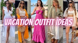 Vacation Outfit Ideas  What to Wear on Vacation 2024  Vacation Outfits 2024 [upl. by Pratt]