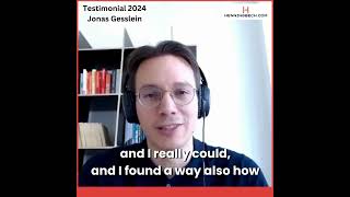 Client Testimonial 2024 Jonas Gesslein [upl. by Eliot]