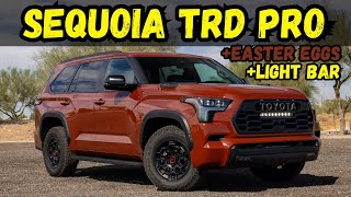 Sequoia TRD Pro Review with Easter Eggs [upl. by Bibby]