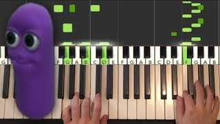 Beanos Theme Song Piano Tutorial Lesson [upl. by Hannala922]