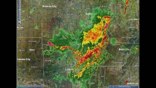 Joplin Tornado Storm Created Radar Rings Feeding Joplin Tornado Daily Doom 022 [upl. by Kcerred314]