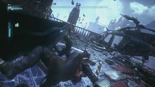 Batman Arkham Knight  PS4  Occupy Gotham  Miagani Island Watchtower 2 Blind Hard [upl. by Erhart]