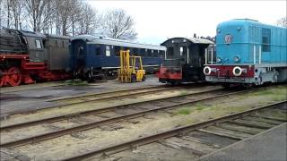 Onderweg met stoomlocomotieven baureihe 23071 en 50307 van de VSM [upl. by Pinebrook]