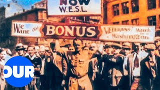 The Bonus Army Conflict In Washington 1932  Our History [upl. by Animsaj]