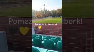 Na meczu kuzyna 🖤💛 malbork pomezania pilkanozna laczynaspilka [upl. by Kendricks]