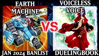 Earth Machine vs Voiceless Voice  High Rated  Dueling Book [upl. by Rexanna195]