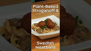 PlantBased Swedish Meatballs and Stroganoff Sauce [upl. by Mail576]