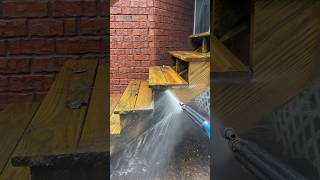 Wood you subscribe cleanwithpetersonspressurewash woodworking whipit diy satisfying trump [upl. by Allenrac]