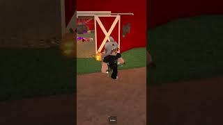 ROBLOX FBI IN MM2 mm2 roblox [upl. by Hnirt628]