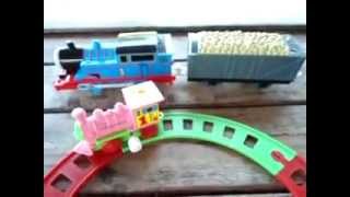 Thomas Tickled Pink きかんしゃトーマス รถไฟโทมัส [upl. by Dichy885]