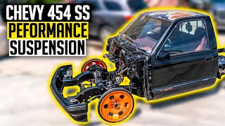 Coilover Race Suspension Conversion for the 454 SS  Big Block Chevy OBS Shop Truck Ep 2 [upl. by Mackie]