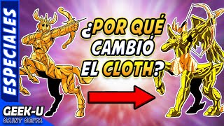 LA TRANSFORMACIÓN DEL CLOTH DE SAGITARIO  SAINT SEIYA [upl. by Alrac473]