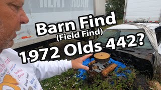 EP775 Barn Field Find 1972 Olds 442 [upl. by Naves691]