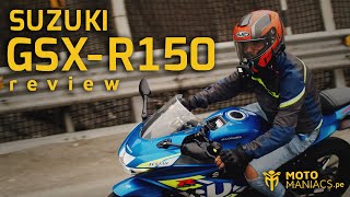 SUZUKI GSXR150  REVIEW 2023  ¿La más rápida Mini Sport [upl. by Angelina]