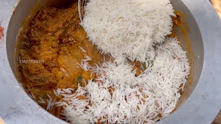 Hyderabadi Chicken Dum Biryani  Street Foods Tv [upl. by Tilagram]