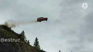 Car driving off a cliff rocket league meme [upl. by Cello57]