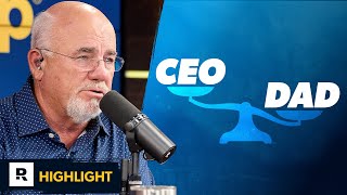 How Dave Ramsey Handled Being a Dad and a CEO [upl. by Nyrual129]