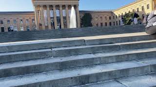 Philadelphia Museum of Art  Sept’27’2023  The location where Rocky 1976 movie was filmed [upl. by Jarrell791]