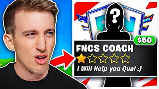 I Played FNCS With the WORST Coach [upl. by Navarro188]