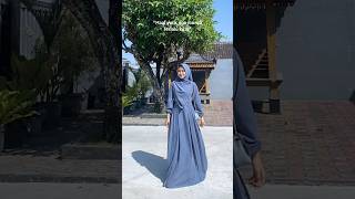 MasyaAllah☺️ ootdmuslim ootd outfitmuslimah [upl. by Llertnahs]