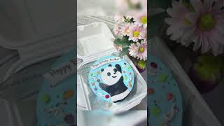 Bento cake clippings❤️youtubeshorts cake supportsmallbusiness [upl. by Tenney]