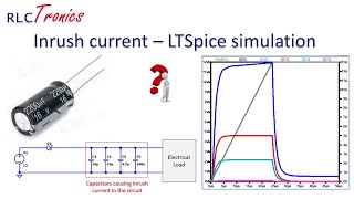 RT7 Inrush Current and reducing methods  Ltspice Simulation [upl. by Platus31]