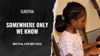 6th Sep 2024 Recital Subitha [upl. by Afatsum]