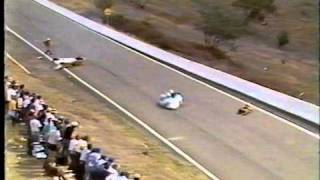 sidecar crash bathurst 86mpg [upl. by Sualocin]