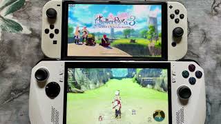 Atelier Ryza 3  Nintendo Switch 60 fps  Asus Rog Ally pc handheld [upl. by Nisen147]