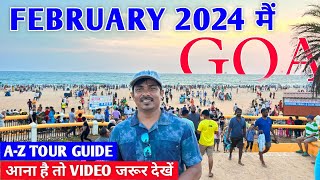 Goa Trip in February 2024  Hotel Price Music Event amp Festival  AZ Goa Tour Guide  Goa Vlog [upl. by Hcelemile45]