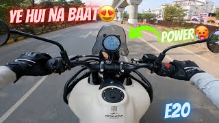 2024 Royal Enfield Himalayan 450 Kamet White Walkaround Review  2024 Himalayan 450 [upl. by Maryann]