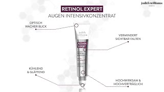 Retinol Expert Augen Intensivkonzentrat  Judith Williams Cosmetics [upl. by Longtin995]